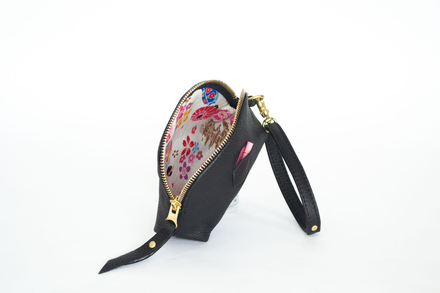 unique mini clutch with motif