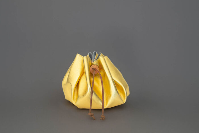 The Zest's Inside Bag - Gold Lambskin